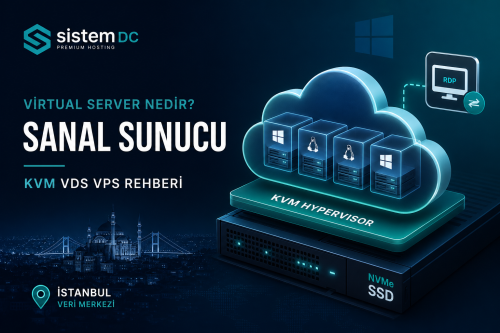 Sanal Sunucu Nedir? KVM VDS/VPS ve Windows Sanal Sunucu Rehberi 2026