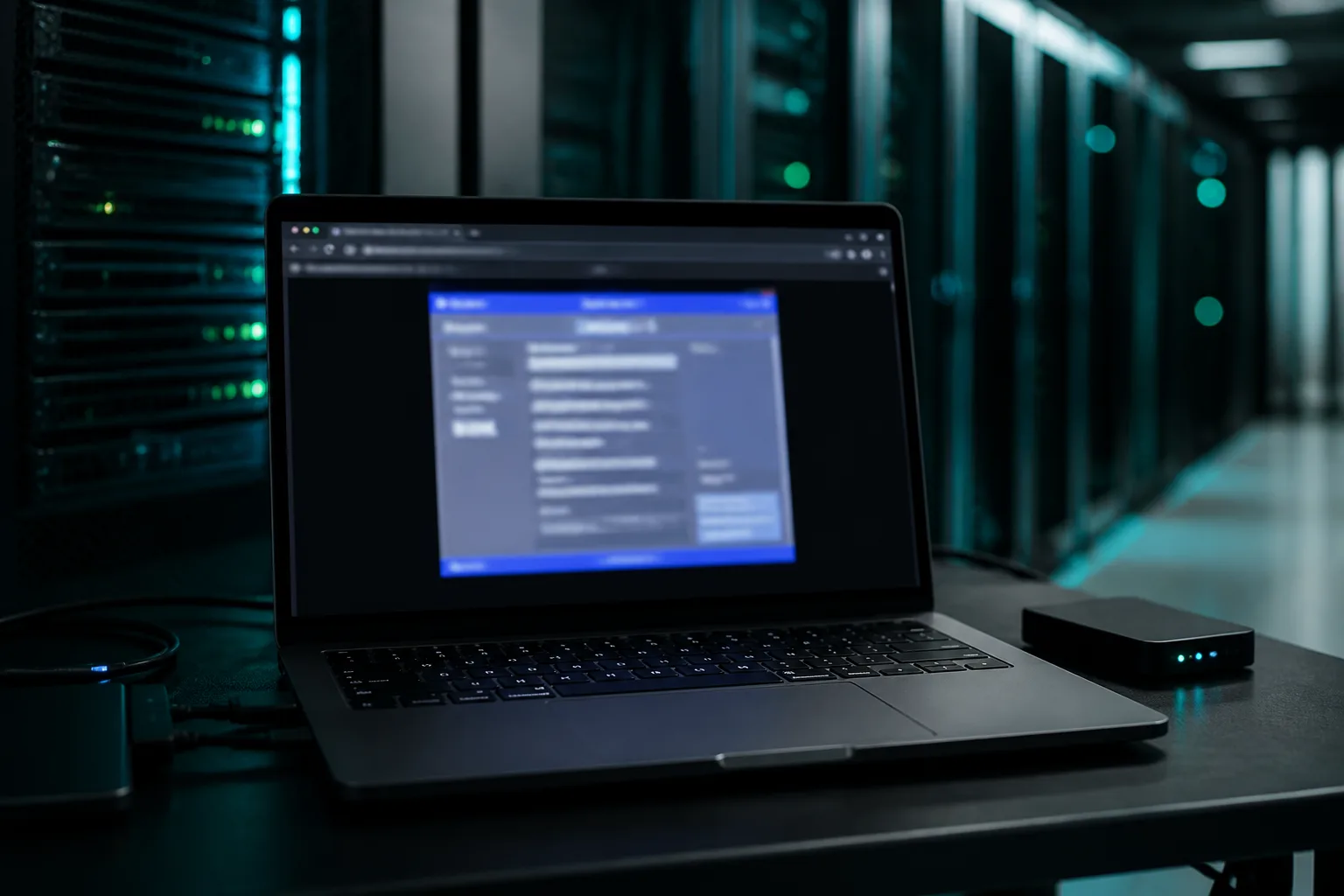 Tarayıcıda açılan HTML5 KVM remote console ile kiralık sunucu BIOS ekranı