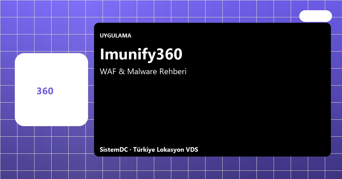 Imunify360 VDS Kurulum Rehberi 2026