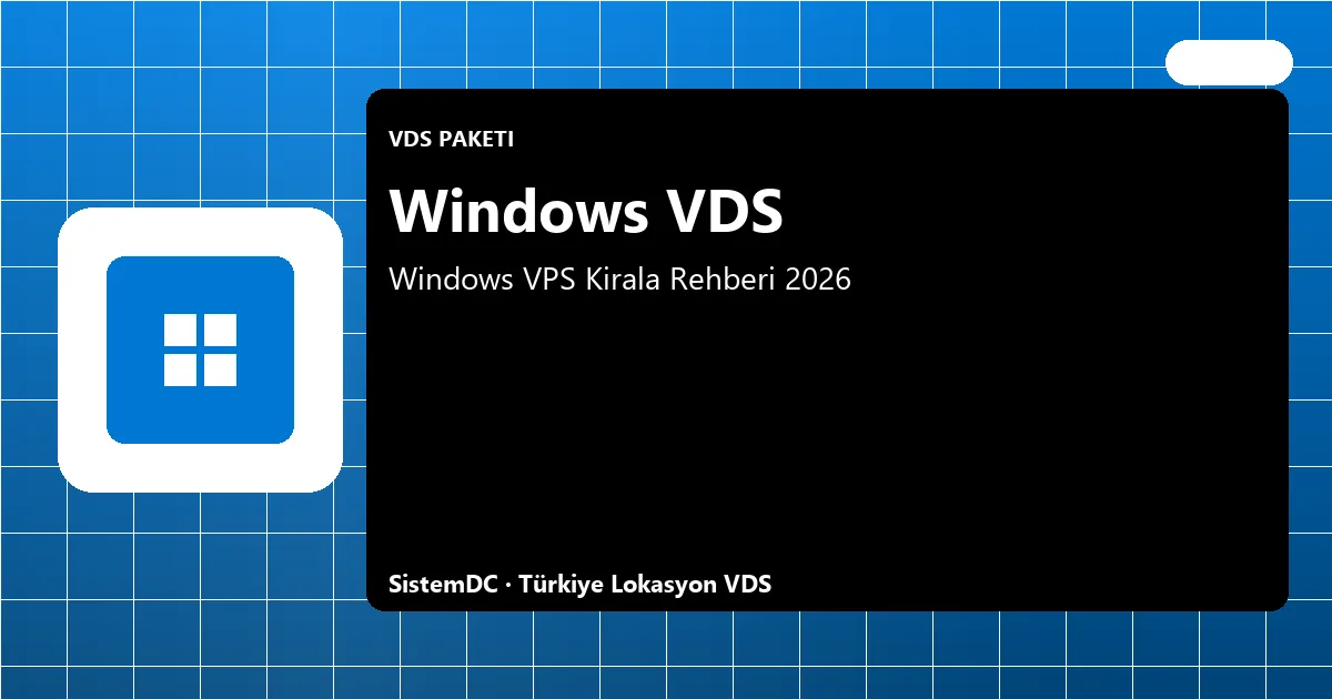 Windows VDS Kirala Rehberi 2...