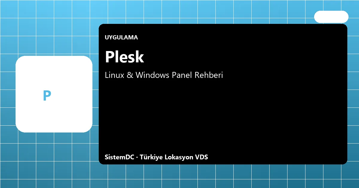 Plesk Obsidian VDS Kurulum Rehberi 2026