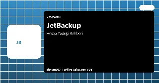 JetBackup VDS Kurulum Rehberi 2026