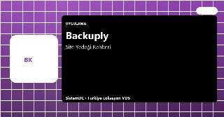Backuply VDS Kurulum Rehberi 2026