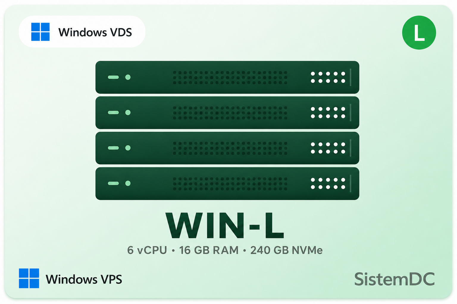 TR- L Windows Virtual Dedicated Server