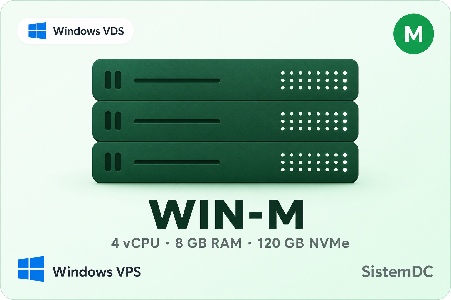 TR- M Windows Virtual Dedicated Server